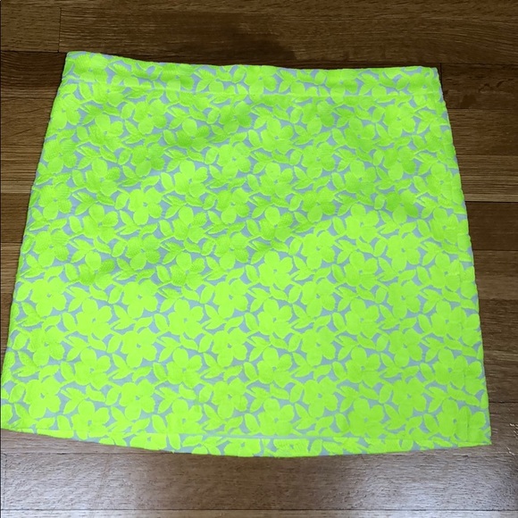 J. Crew Dresses & Skirts - JCrew Neon Yellow Mini